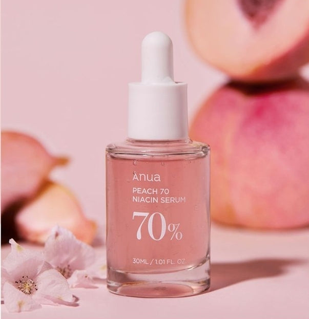 ANUA] Peach 70% Niacinamide Serum – Kawaii Beauty World