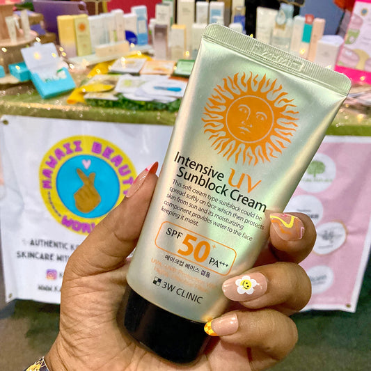 [3W CLINIC] Intensive UV Sunblock Cream SPF 50+ PA+++