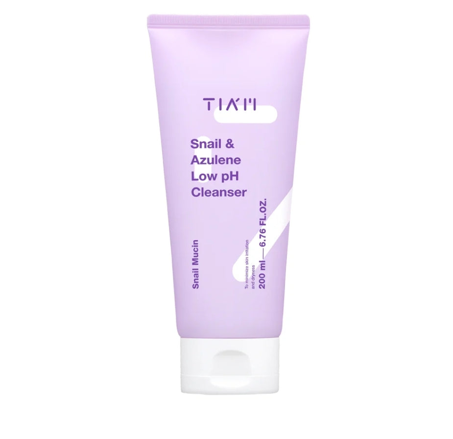 [TIA'M] Snail & Azulene Low pH Cleanser