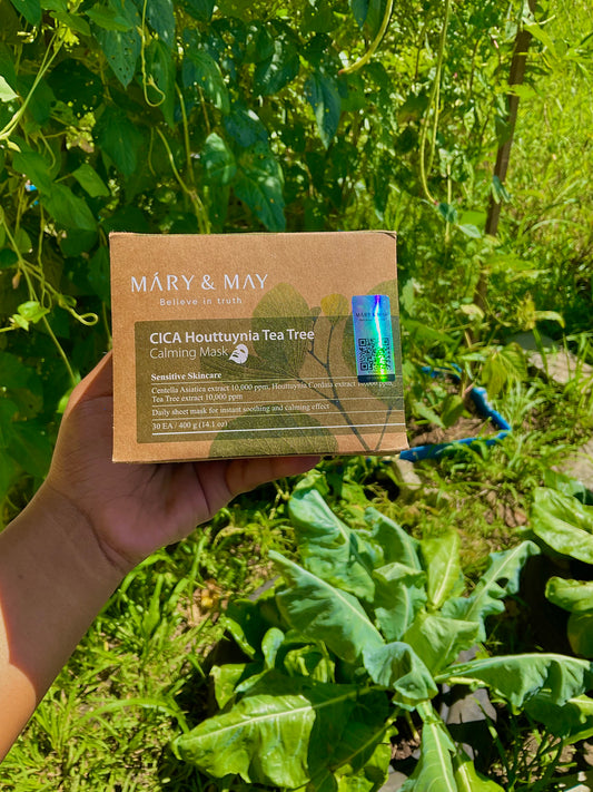 [MARY & MAY] CICA Houttuynia Tea Tree Calming Mask